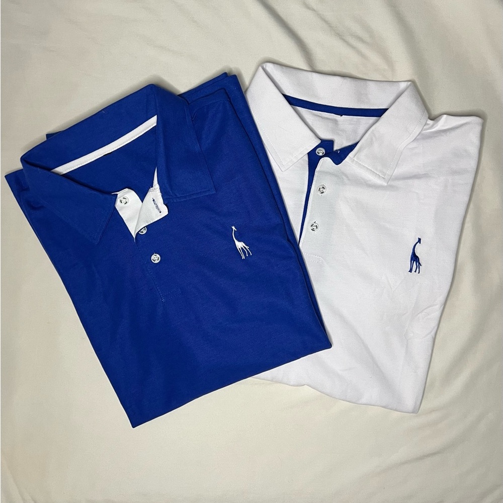 ⚡️2 for $10⚡️Aiopeson Collard Polos #3 Bundle size M/L